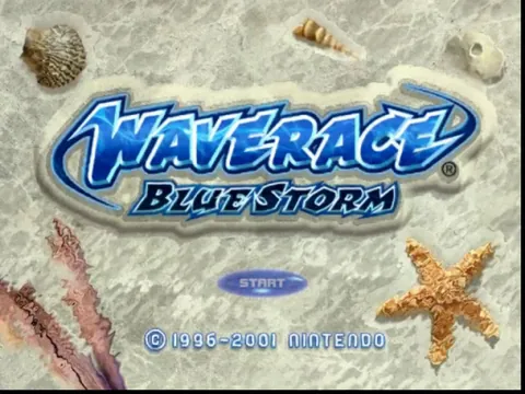 Wave Race: Blue Storm – Title screen