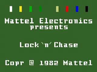 Lock n Chase – Title screen