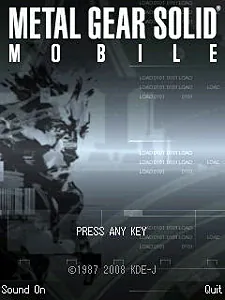 Metal Gear Solid Mobile – boxart