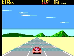 Battle Out Run – In-game