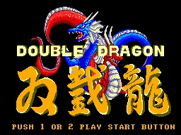 Double Dragon – Titelbildschirm