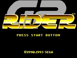 GP Rider – Titelbildschirm