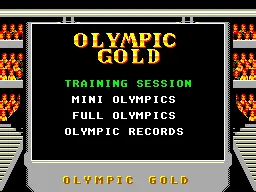 Olympic Gold – Écran-titre
