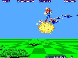 Space Harrier – In-game