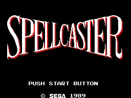 Spellcaster – Title screen