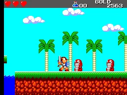 Wonder Boy III: The Dragon's Trap – Aus dem Spiel