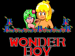 Wonder Boy – Titelbildschirm