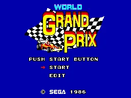 World Grand Prix – Titulní obrazovka