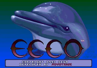 Ecco the Dolphin – Titelbildschirm