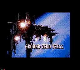 Ground Zero: Texas – Title screen