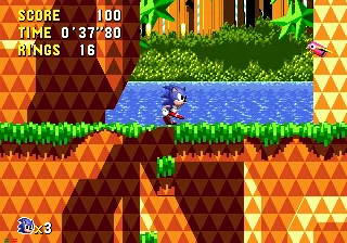 Sonic CD – In-game
