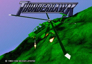 Thunderhawk – Titelbildschirm