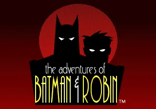 The Adventures of Batman & Robin – Title screen