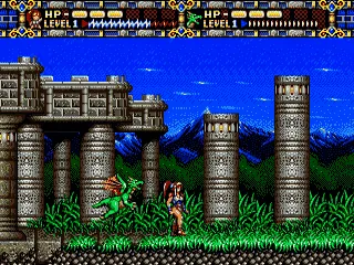 Alisia Dragoon – En jeu
