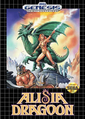 Alisia Dragoon – boxart