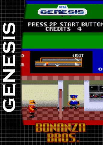 Bonanza Bros – boxart