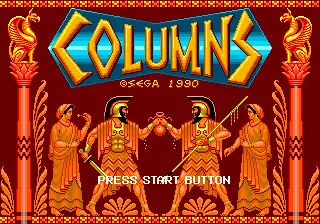 Columns – Title screen