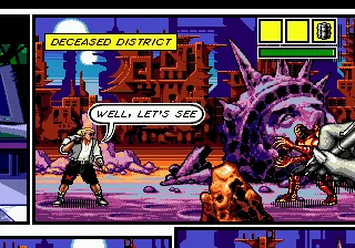 Comix Zone – Aus dem Spiel