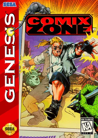Comix Zone – boxart