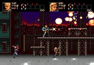 Contra: Hard Corps – En jeu