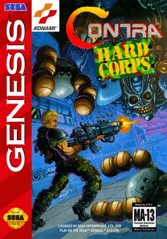 Contra: Hard Corps – boxart