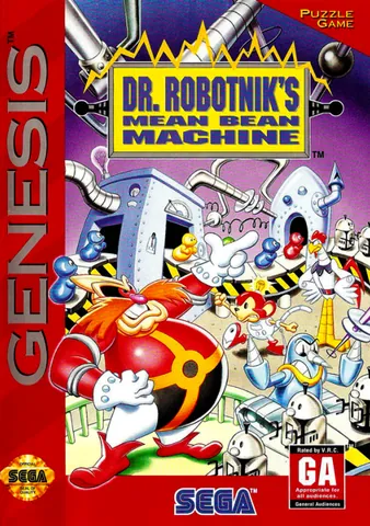 Dr. Robotnik's Mean Bean Machine – boxart