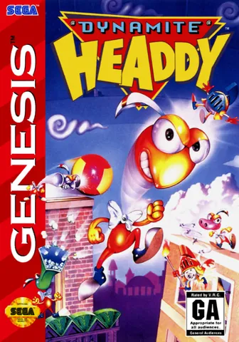 Dynamite Headdy – boxart