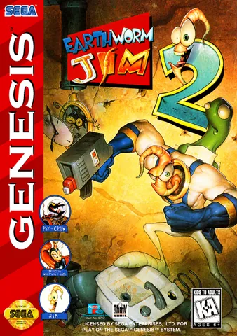 Earthworm Jim 2 – boxart