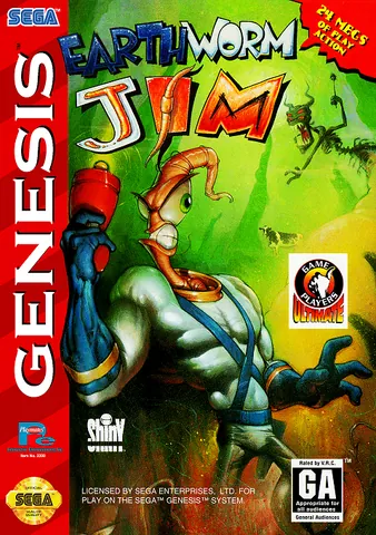 Earthworm Jim – boxart