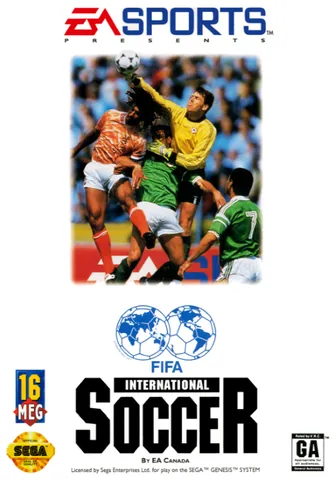 FIFA International Soccer – boxart