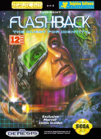 Flashback: The Quest for Identity – boxart