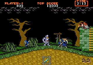 Ghouls 'n Ghosts – En jeu