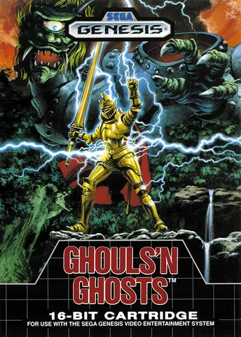 Ghouls 'n Ghosts – Écran-titre