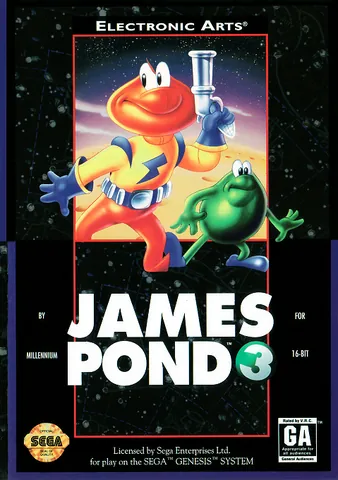 James Pond 3: Operation Starfish – boxart