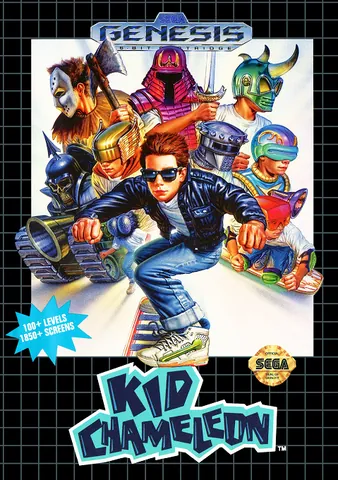 Kid Chameleon – boxart