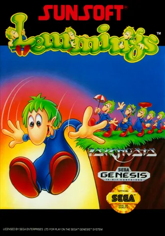 Lemmings – boxart