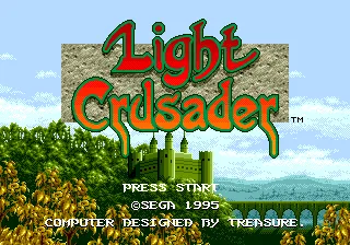 Light Crusader – Écran-titre