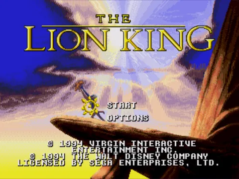 The Lion King – In-game