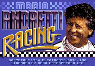 Mario Andretti Racing – Écran-titre