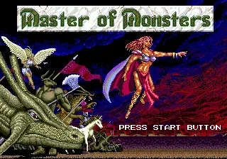 Master of Monsters – Écran-titre