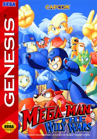 Mega Man: The Wily Wars – boxart