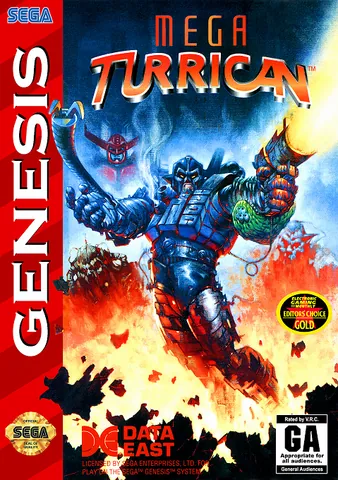 Mega Turrican – boxart