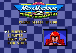 Micro Machines 2: Turbo Tournament – Écran-titre