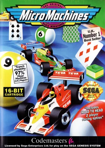 Micro Machines – boxart
