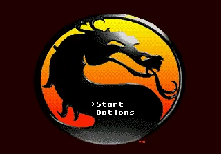 Mortal Kombat II – Titulní obrazovka