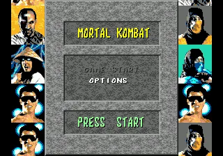 Mortal Kombat – Écran-titre