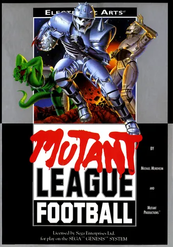 Mutant League Football – boxart