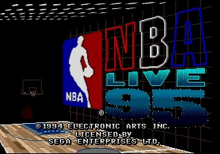 NBA Live 95 – Écran-titre