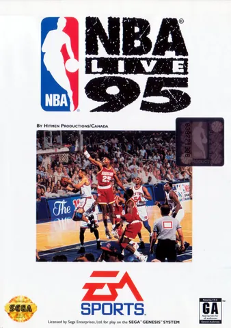NBA Live 95 – boxart