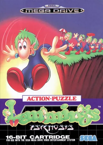 PGA / Lemmings – boxart